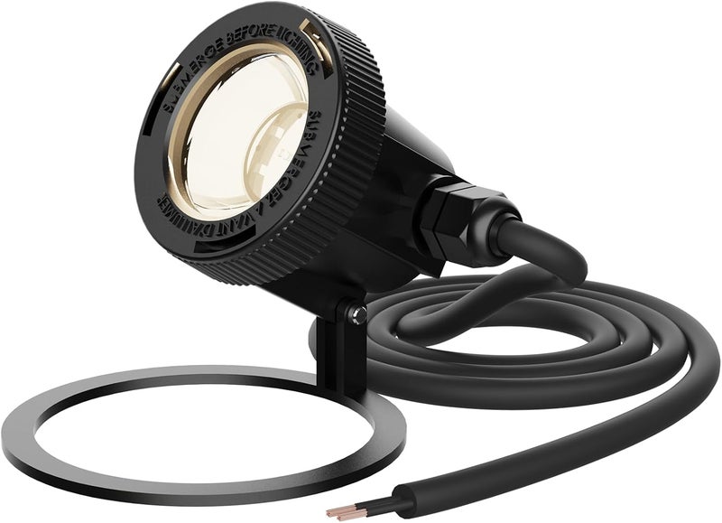 Malibu C MALIBU Landscape Lighting 5.4W LED Pond Light 12V AC Low Voltage Submersible Lights Underwater 2900K Warm White Waterproof Underwater Lighting for Outdoor Ponds Fountains Waterfalls 1Pack - Image 1